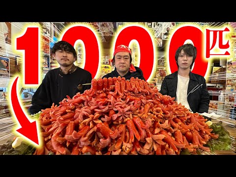 [Big Eating] When I took on the 1000 Octopus Wiener Challenge, it appeared in my dream