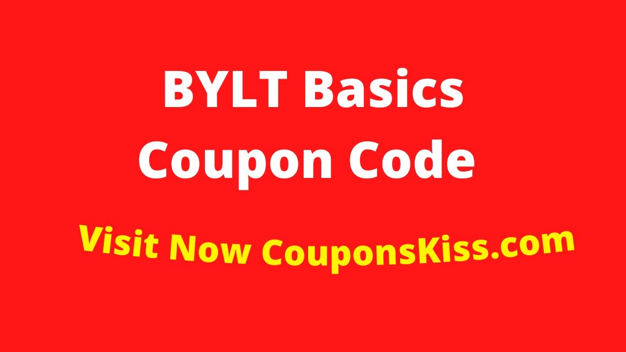 BYLT Basics Promo Code 2023 Discount Code, Coupon Code