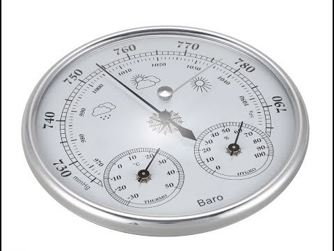 Барометр гигрометр термометр 3в1 Barometer hygrometer thermometer