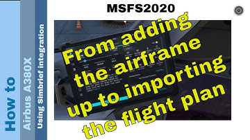🛫 Mastering SimBrief Integration with FlyByWire A380X: Step-by-Step Guide! ✈️