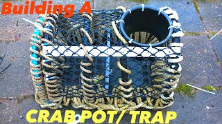 CRAB & LOBSTER Pot Build, The Terminator Crab Pot !