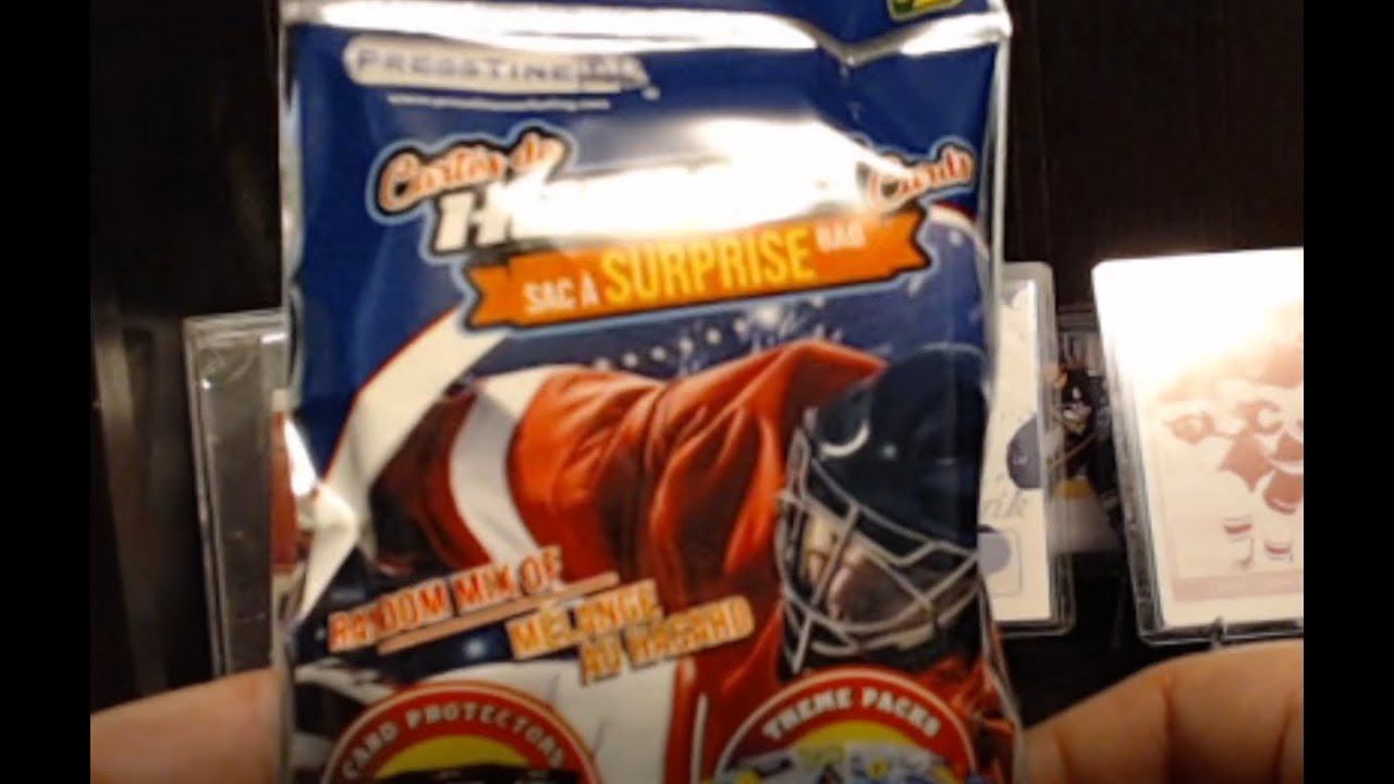 10 Hockey Grab Bag Hockey Cards Opening YouTube