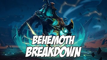 How to slay Thunder Deep Drask || Dauntless Behemoth Breakdown 1.7.1