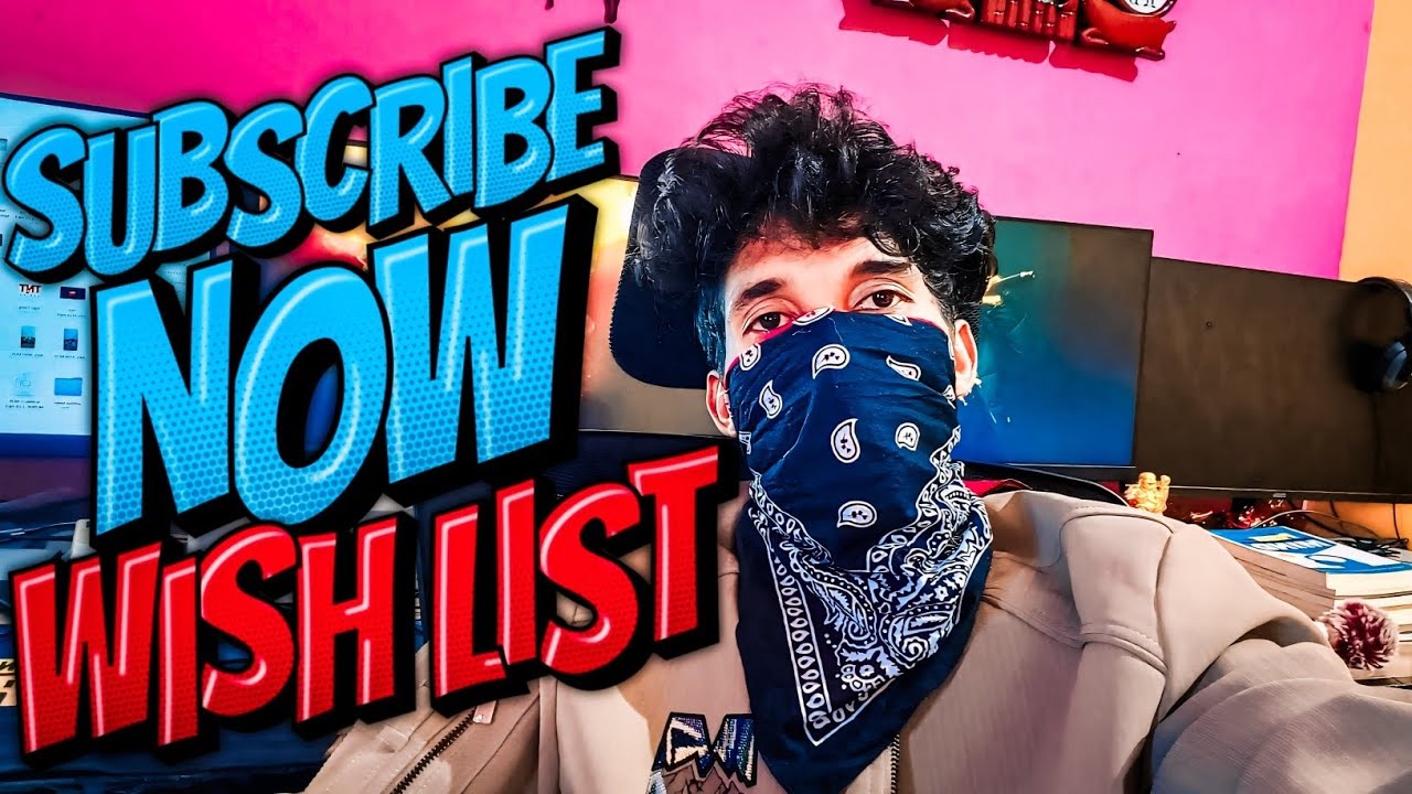 SUBSCRIBE KIYE KI NY ? !! "WISH LIST "🎉🥳LINK IN DESCRIPTION!! CHECK OUT NOW!!