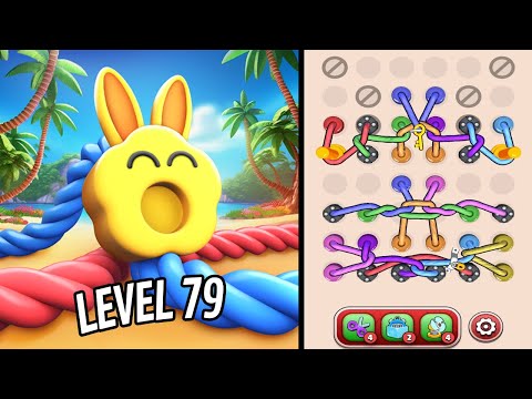 🏅 TWISTED TANGLE 🤪 Level 79 🧩 Gameplay Walkthrough