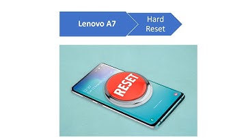 How to Hard Reset Lenovo A7– Pattern Unlock