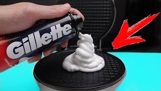 ЧТО ЕСЛИ ПРИГОТОВИТЬ ВАФЛИ из ПЕНЫ ДЛЯ БРИТЬЯ, КОШАЧЕГО КОРМА и ЛИЗУНОВ.?! ВАФЕЛЬНИЦА ЧТО ЕСЛИ ПРИГОТОВИТЬ ВАФЛИ из ПЕНЫ ДЛЯ БРИТЬЯ, КОШАЧЕГО КОРМА и ЛИЗУНОВ.?! ВАФЕЛЬНИЦА