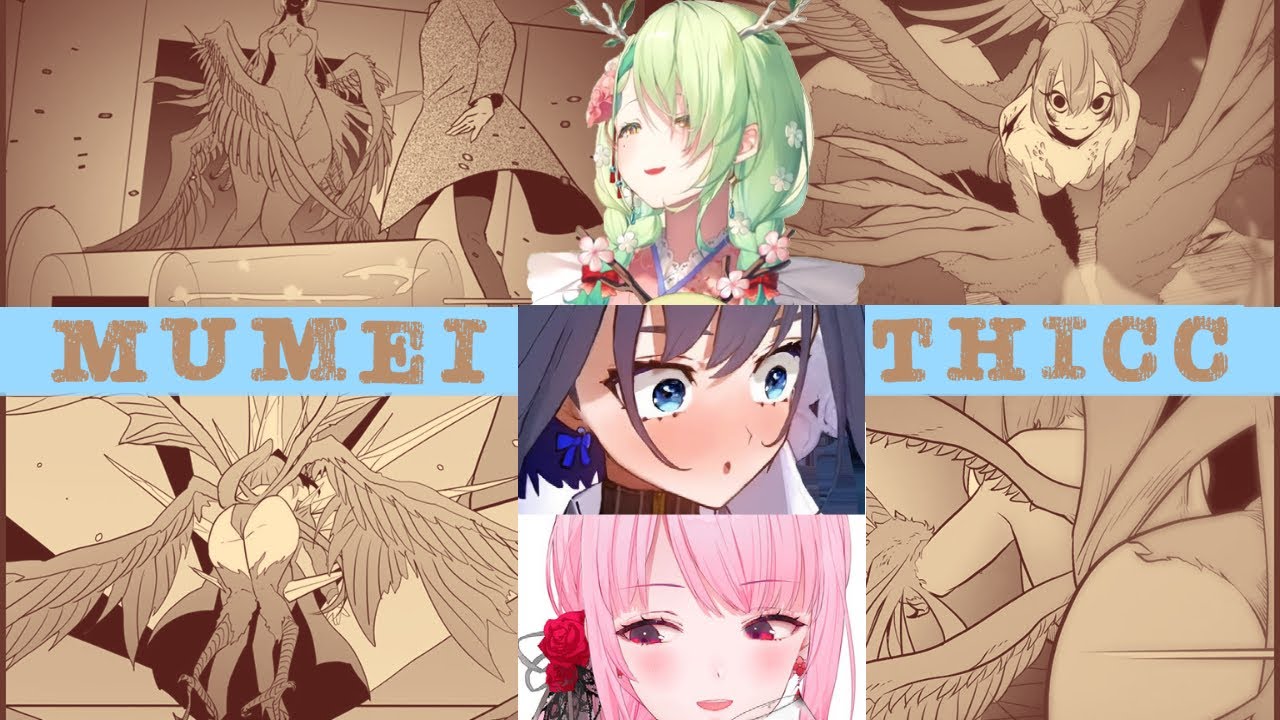 Mumei Thicc reactions from Fauna Kronii Calli and Moom