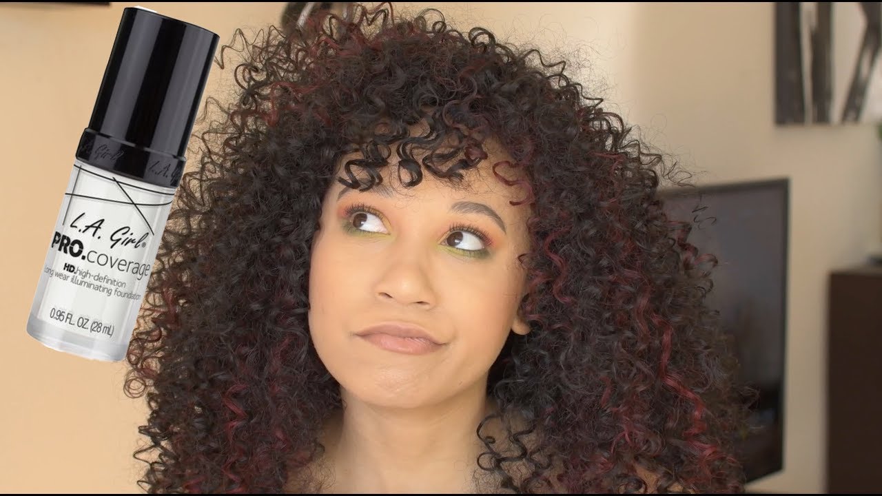 L. A. Girl White Foundation Mixer First Impression YouTube