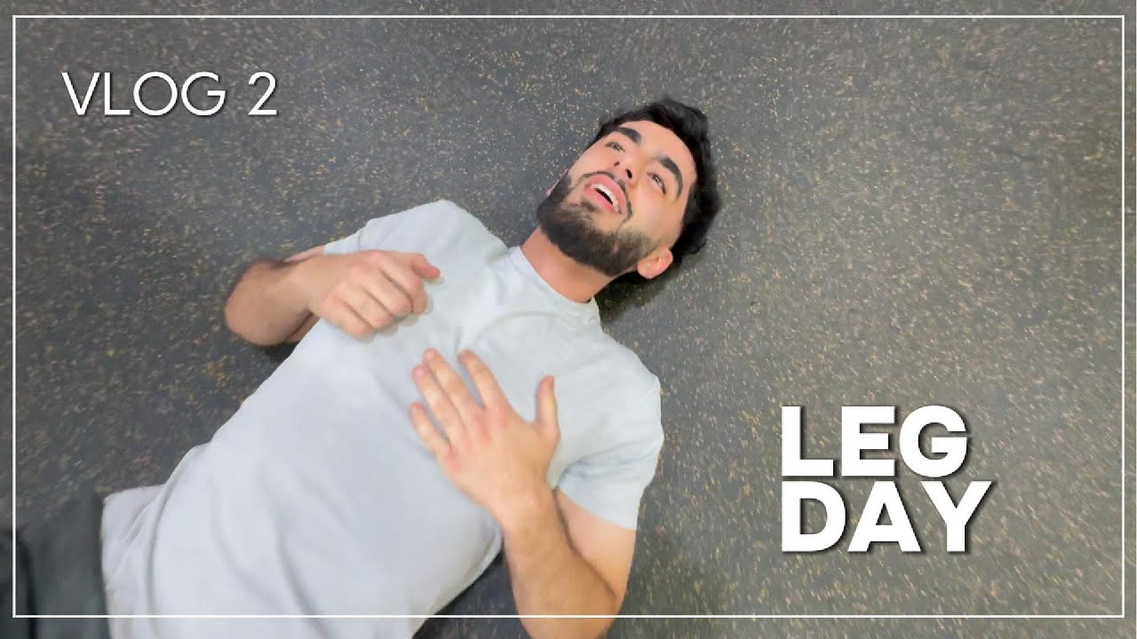 Vlog 2 - Leg Day - YouTube