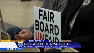 Hundreds in Orland confront Glenn County Fairgrounds Board on Orland Raceway closure