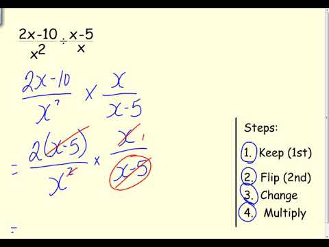 9 Multiplying and Dividing Algebraic Fractions National 5 video - YouTube