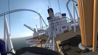 Coaster on the Titanic 360° POV (better quality)