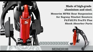 monorim MFR2 rear suspension mount guide for Ninebot F2/F2E/F2PRO/F2PLUS frames model scooters Best.