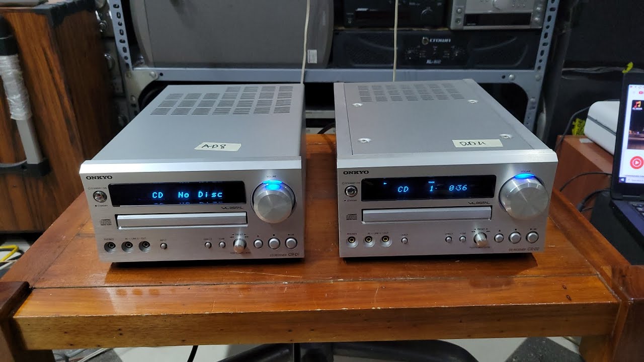 Amply mini giải mã cao cấp onkyo cr d1 và onkyo cr d2 tiếng hay và