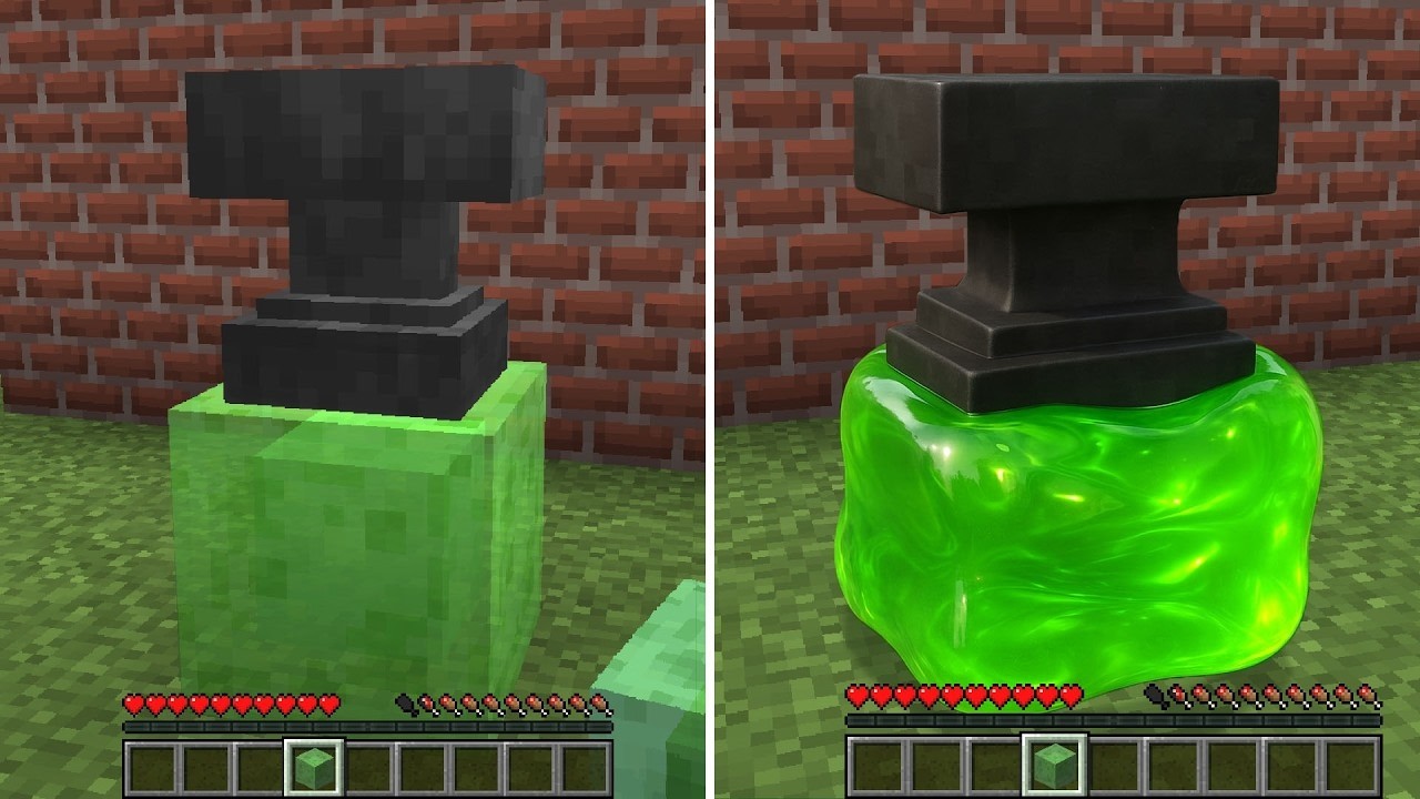 SLIME REALISTA EN MINECRAFT! 😱 - YouTube