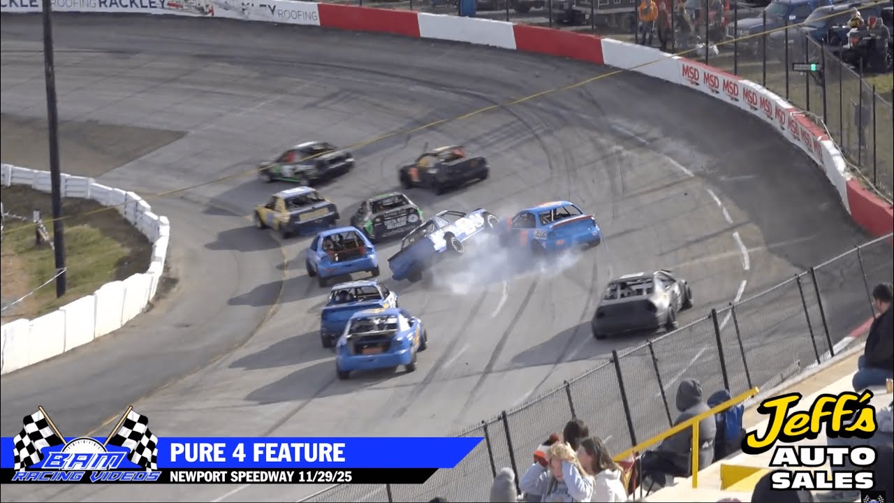 Pure 4 Feature — Newport Speedway, 29 ноября 2025 г.