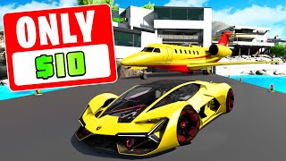 GTA 5 but EVERYTHING Costs $10