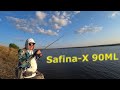Атаки на силикон в камыше. Рыбалка на спиннинг. Safina-X 90ML
