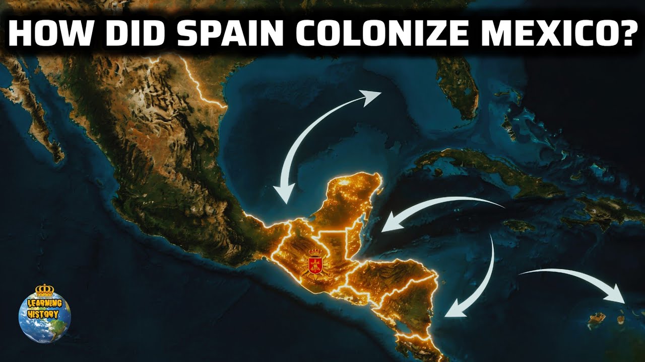 How did Spain Colonize Mexico? 