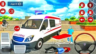 Real City Ambulance Free Service Driving Games | New ambulance game.......#so678hit screenshot 5