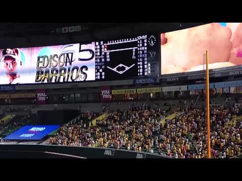 【ソフトバンクホークス】2015/10/1ヤフオクドーム最終戦スタメン発表（DH松中信彦選手）