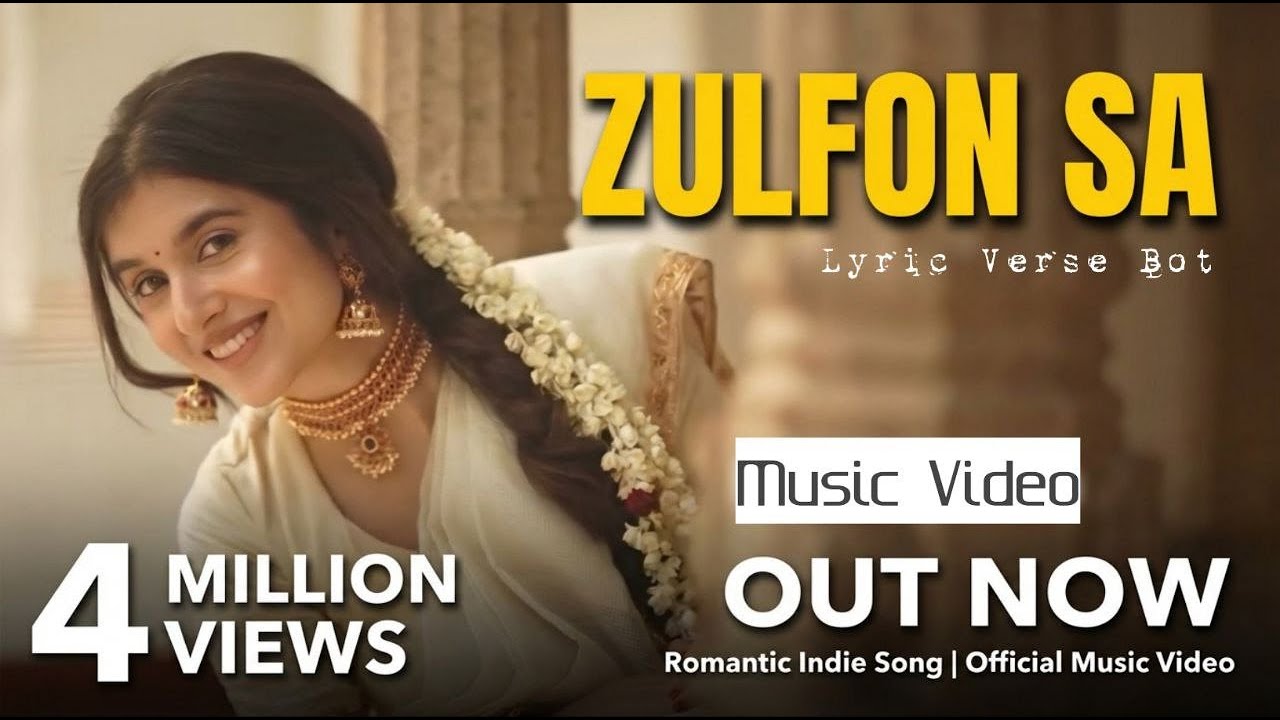 Zulfon Sa | Romantic Hindi Indie Song | Official Music Video