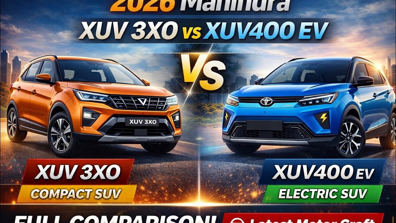 XUV 3XO vs XUV400 EV (2026) | Which Mahindra SUV Should You Buy?
