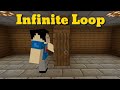 Infinite room in minecraft tutorial loop command block creation