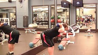 Kettlebell Behind the Head Hip Hinge