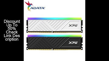 ADATA XPG SPECTRIX D35G DDR4 RGB Memory 3200MHz 3600MHz 8GB 16GB Single U-DIMM Heatsink Gaming Memor