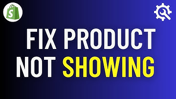 How To Fix Product Not Showing On Shopify 2024 (Step By Step)