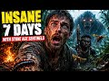 I Survived Insane 7 Days Hunting 1,000kg Monsters with Stone Age Sentinels (Forbidden Zone)