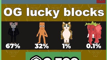 Starting Over, But I Have OG Lucky Blocks...