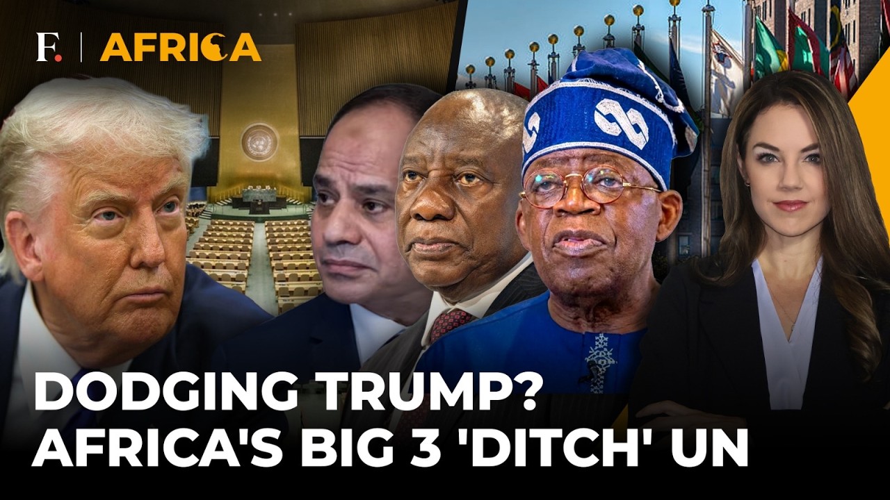 Running from Trump?: Ramaphosa, Tinubu and Sisi Skip UNGA in New York | Firstpost Africa | N18G thumbnail