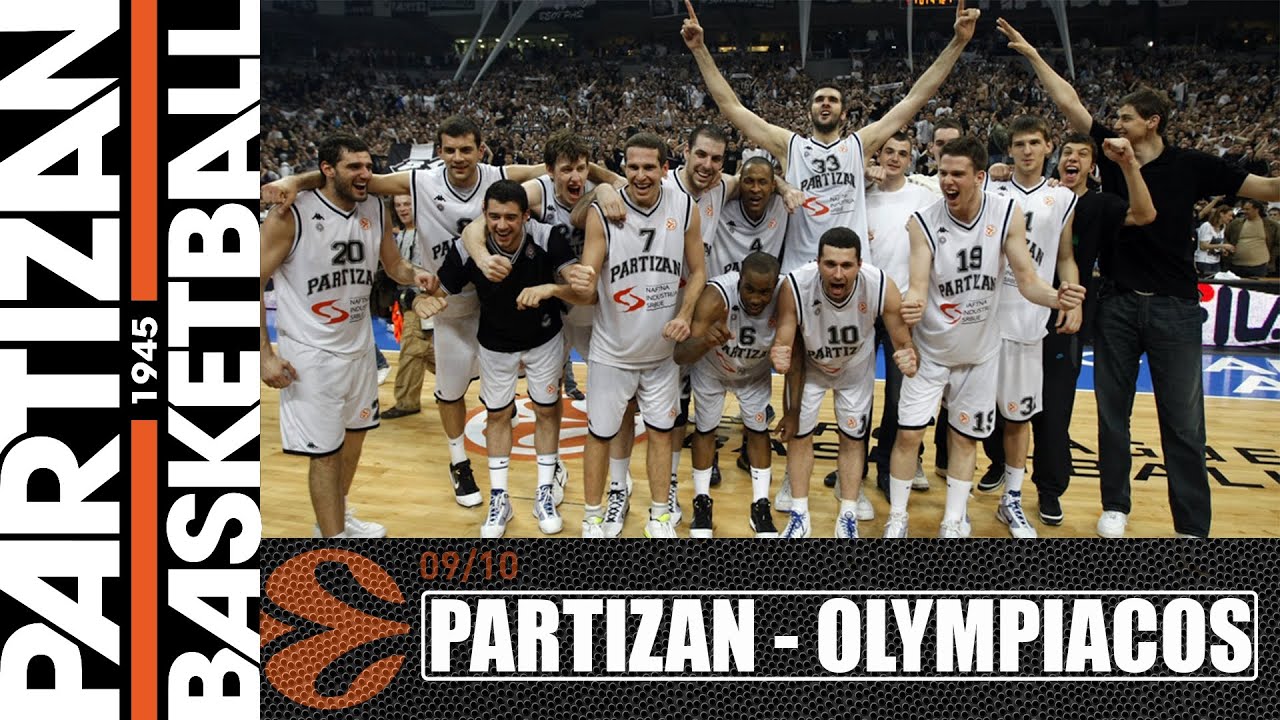 PARTIZAN - OLYMPIACOS 86-80 | EUROLEAGUE 09/10 |