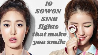 10 SOWON & SINB fights that make you smile