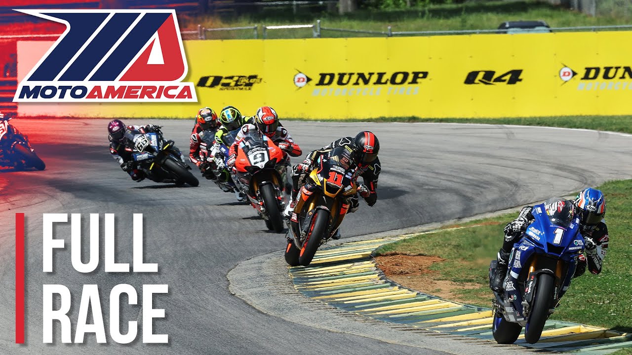 MotoAmerica Medallia Superbike Race 2 at VIR 2022