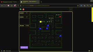 A Remake Of Flash Pacman by wiei PAC MAN CLONE BROWSER ONLINE IN Scratch MIT EDU MACROMEDIA