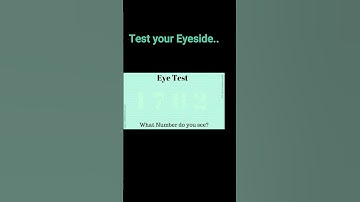 “Eye Test Challenge – 99% Fail This!” #puzzleworld #eyetest