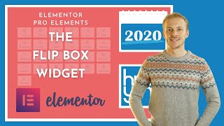 How to use the Flip Box widget in Elementor 2020