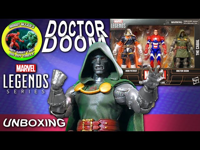 マーベルレジェンド　ドクタードゥーム　カバル3パック版 Marvel Legends Cabal 3 Pack Iron Patriot Taskmaster Dr. Doctor