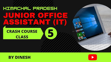 HP JOA IT Class - 5 || 30 Most Important Questions Of Computer Section || JOA IT Exam Preparation ||