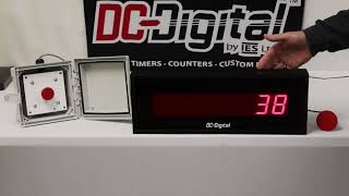 High Production Digital Counter Wsensor Input Lockable Box Reset Dc-258C-Term