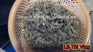 Gỏi xoài, cá cơm mồm...chua chua, ngọt ngọt...