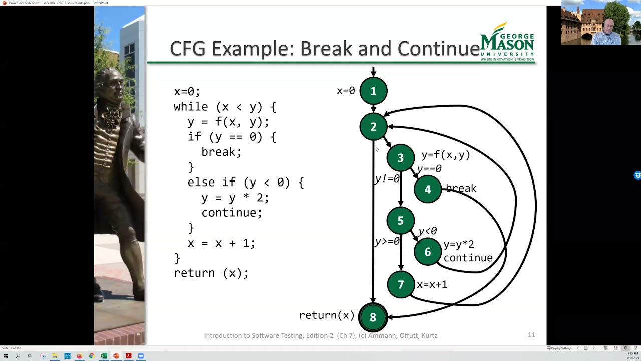 GMU SWE637 Spring2020 Week08 SourceGraphCoverage