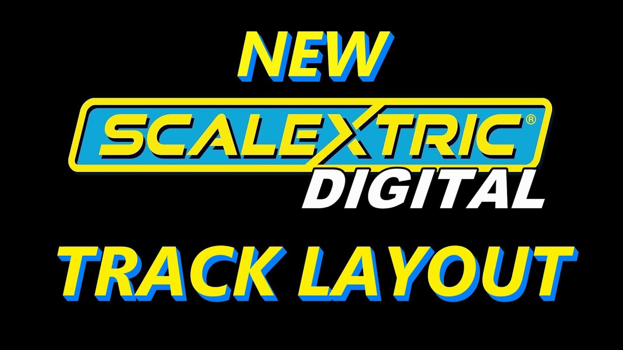 New Scalextric Digital Slot Car Track