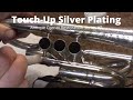 How To Touch-Up Silver Plating: A/Bb/C Cornet Restoration #7 | Electro-plating