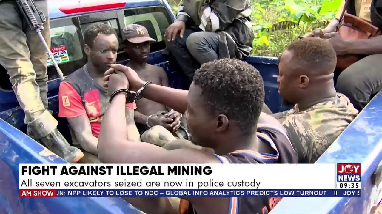 Nana Boakye Yiadom details fresh anti-galamsey bust in Kyekyewere forest; 7 excavators, V8 seized