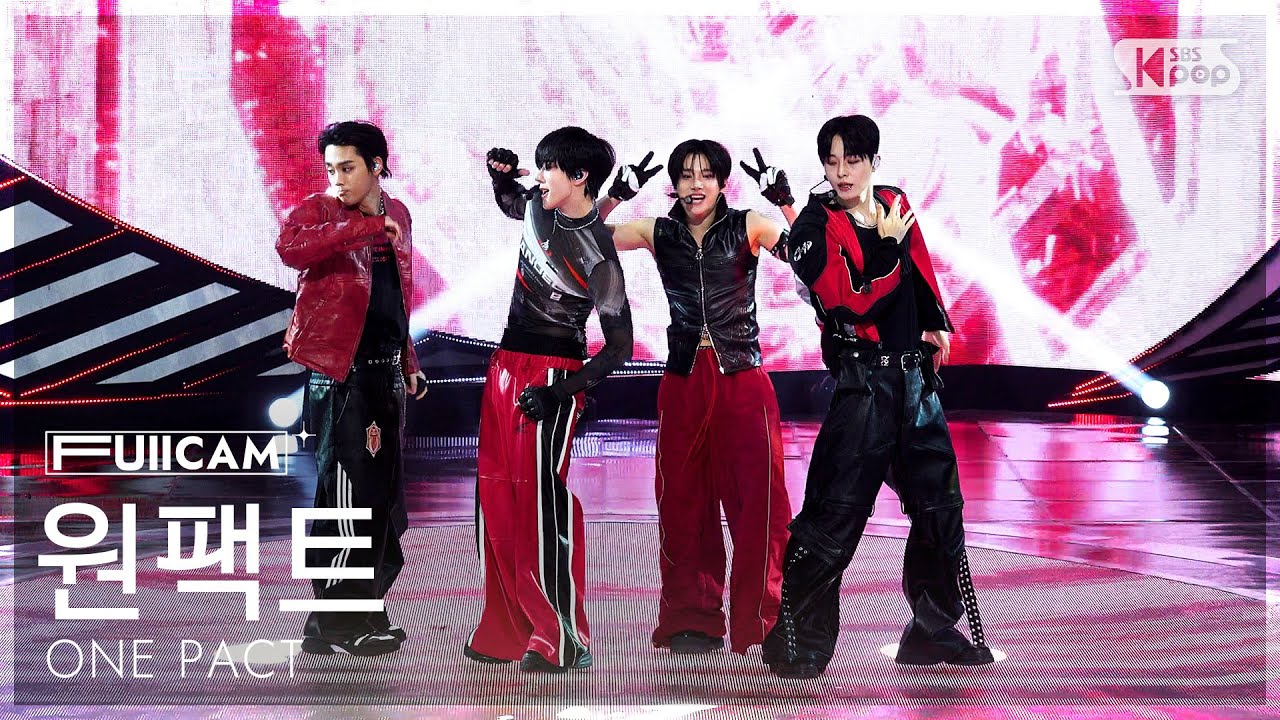 [안방1열 풀캠4K] 원팩트 'SANE' (ONE PACT FullCam) @SBS Inkigayo 260301